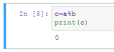 python算術運算符7