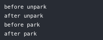 LockSupport的park、unpark實現同步4