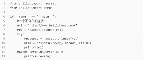 Python爬蟲庫urllib使用詳解6