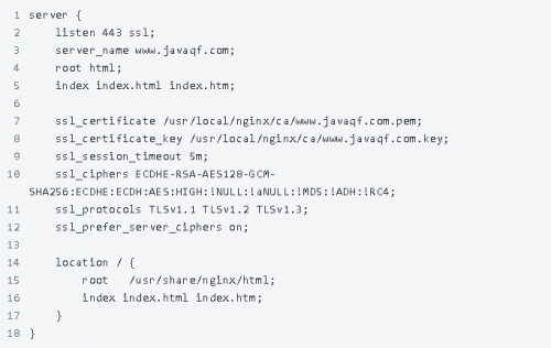 Nginx服務器中配置https安全協議快速入門3